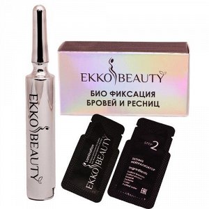 Набор для Био Фиксации бровей и ресниц Ekko Beauty