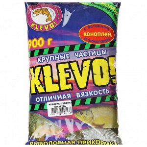 Прикормка «KLEVO-классик» уклейка, цвет жёлтый, кукуруза