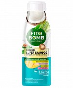 Шампунь FITO BOMB 250мл супер Восстановление+увлажнение+блеск+гладкость