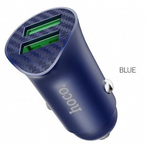Автомобильное зарядное устройство HOCO Z39 Farsighted, 2*USB