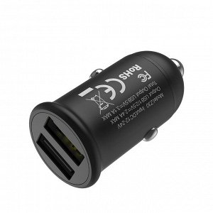 Автомобильное зарядное устройство Hoco Easy Route Car Charger Dual USB 2 USB 3.1A