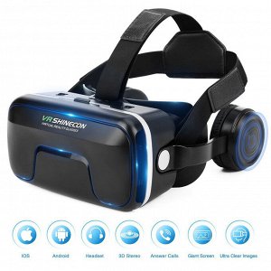 VR очки виртуальной реальности Shinecon SC-G04EA+ для смартфонов 4,7-6,00