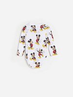 Хлопковое боди Mickey Mouse