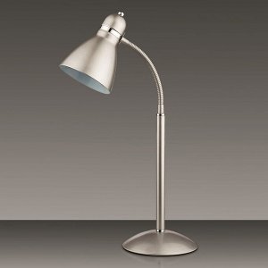 Настольная лампа MANSY 60Вт E27 серебро