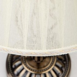Настольная лампа Selesta, 1x40Вт E14, цвет бронза