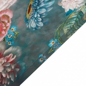 Картина на холсте "Цветочная поляна" 60х100 см