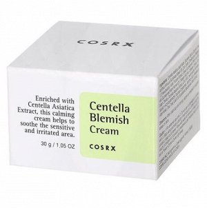 CosRX Centella Blemish Cream 30мл Успокаивающий крем для лица с 50% экстрактом центеллы азиатской