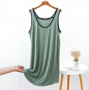 Женское платье, цвет серо-зеленый