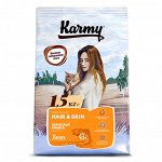 Karmy Хэйр и Скин Лосось Поддержание здоровья кожи и шерсти 0,4кг*24
