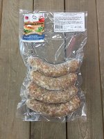 Колбаски из мяса Кролика с курицей зам в/у 400гр шт Наш Кролик