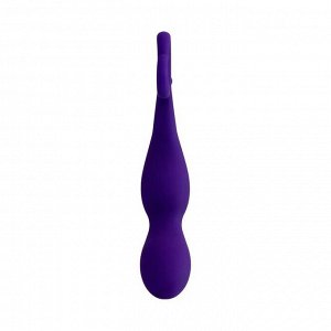 Анальная втулка ToDo by Toyfa Wlap, силикон, цвет фиолетовый, 16 см, d=2,5 см