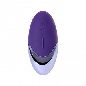 Вибромассажёр Satisfyer Purple pleasure, силикон, цвет фиолетовый, 9,5 см