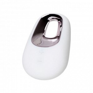 Вибромассажёр Satisfyer White temptation, силикон, цвет белый, 9,2 см