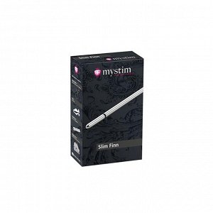 Электростимулятор Mystim уретры Slim Finn, хирургическая сталь, 15 см