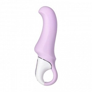 Нереалистичный вибратор Satisfyer Vibes Charming Smile, фиолетовый, 18,7 см