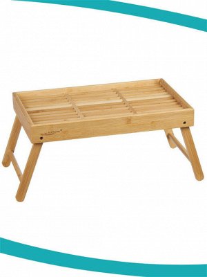 Поднос-столик 40*25*19,5см бамбук