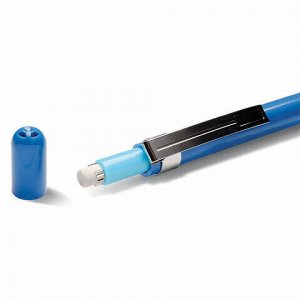 Карандаш механический PENTEL (Япония) 120 A3, корпус синий, резиновый грип, ластик, 0,7 мм, A317-C