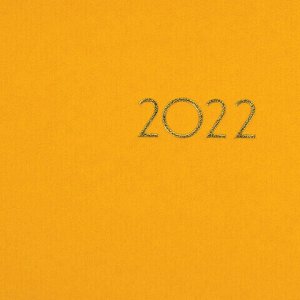 Ежедневник датированный 2022 А5 138x213 мм BRAUBERG "Select", балакрон, желтый, 112779