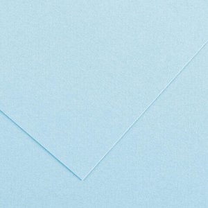 Бумага (картон) для творчества (1 лист) SADIPAL "Sirio" А2+ (500х650 мм), 240 г/м2, небесная лазурь, 7865