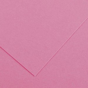 Бумага (картон) для творчества (1 лист) SADIPAL "Sirio" А2+ (500х650 мм), 240 г/м2, розовый, 7859