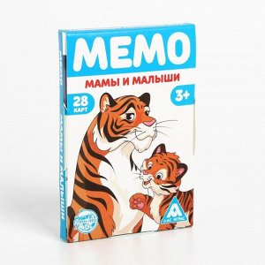 Развивающая игра «Мемо. Мамы и малыши», 3+