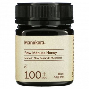 Manukora, Raw Manuka Honey, 100+ MGO, 8.82 oz (250 g)