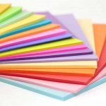 Бумага для печати, цветная бумага, альбомы и цветной картон