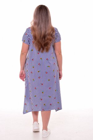 Платье женское 4-096 (подсолнухи)