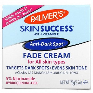 Palmer's, Skin Success With Vitamin E, Anti-Dark Spot Face Cream, 2.7 oz (75 g)