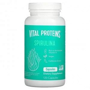 Vital Proteins, Спирулина, 650 мг, 120 капсул