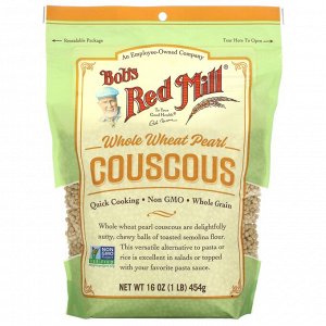 Bob&#039;s Red Mill, Whole Wheat Pearl Couscous, 16 oz ( 454 g)