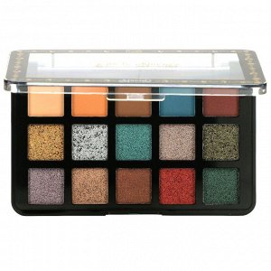 J.Cat Beauty, Dia & Noche, Tri-Element 15 Eyeshadow Palette, DNP102 Noche, 0.56 oz (16 g)