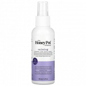 The Honey Pot Company, Calming Lavender Rose Panty Spray, 4 fl oz (118 ml)