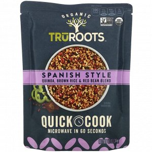 TruRoots, Organic, Spanish Style, Quinoa, Brown Rice & Red Bean Blend, 8.5 oz (241 g)