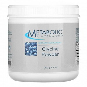 Metabolic Maintenance, Glycine Powder, 7 oz (200 g)