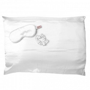 Kitsch, The Satin Sleep Set, Ivory, 3 Piece Set