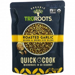 TruRoots, Organic, Roasted Garlic, Quinoa & Brown Rice Blend, 8.5 oz (241 g)