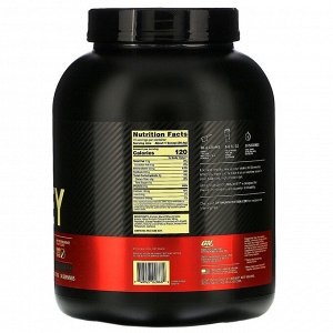 Optimum Nutrition, Gold Standard, 100% Whey, двойной шоколад, 2,27 кг (5 фунтов)