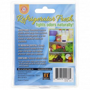FunFresh Foods, Refrigerator Fresh, кристаллы для поглощения запаха, 50 г (1,75 унции)