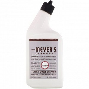 Mrs. Meyers Clean Day, Чистящее средство для унитаза, лавандовый аромат, 24 жидких унции (710 мл)