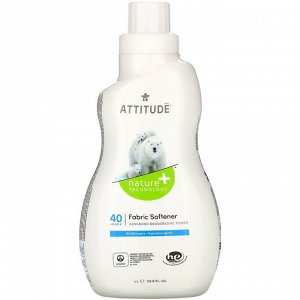 ATTITUDE, Fabric Softener, Wildflowers, 40 Loads, 33.8 fl oz (1 l)