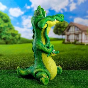 Садовая фигура "Крокопапа" 33х36х60см
