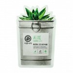 Супертонкая тканевая маска для лица с соком листьев алоэ вера &quot;Natural Delight Mask&quot;, 25 г.