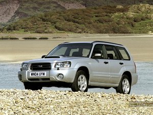 Ковры салонные 3D Subaru Forester АКПП+МКП (мех  привод кресел) (1997-2002) правый руль