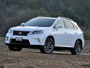 Ковры салонные 3D Lexus RX350 (2009-2015) левый руль