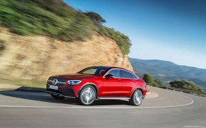 Ковры салонные 3D Mercedes-Benz GLC-Coupe C253 1поколение  (2019-) левый руль