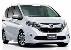 Коврик в багажник  под  кресла и стац диван Honda Freed ((2016 - н.в.) правый руль