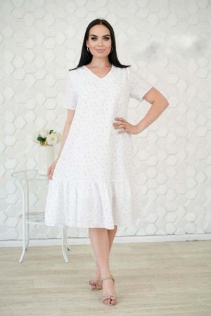 Платье Хлопковое платье - 105 см, атласный подклад - 85 см