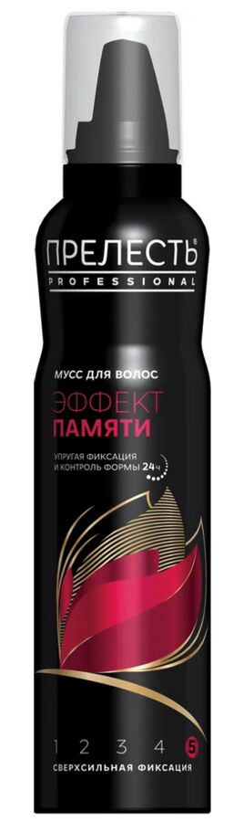 ПРЕЛЕСТЬ PROFESSIONAL®️ Мусс ЭФФЕКТ ПАМЯТИ 160см3