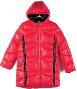 Пальто Цвет Красный Текстиль 100% полиэстер